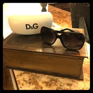 D&G Black Sunlasses
